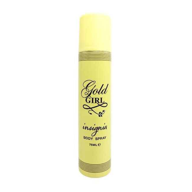 12PK Insignia Women's Body Spray Gold Girl 75ml Daily Fragrance Mist