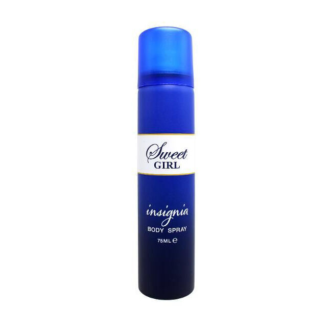 12PK Insignia Women's Body Spray Sweet Girl 75ml Daily Fragrance Mist