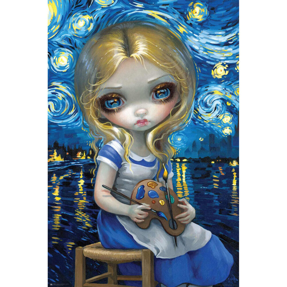 Jasmine Becket-Griffith Starry Night Regular Wall Poster/Print 61 x 91.5cm