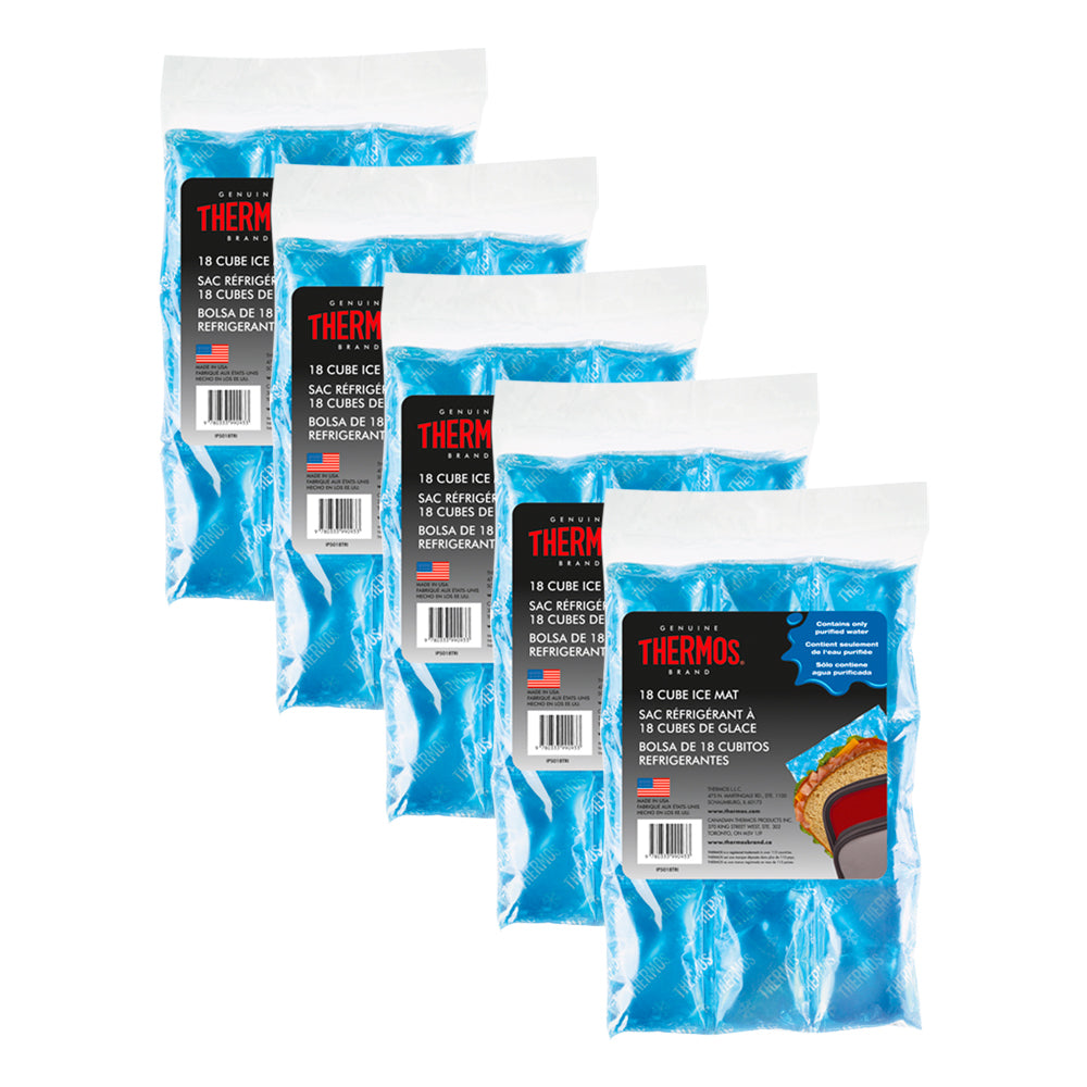 5x Thermos 18 Cube Ice Mat