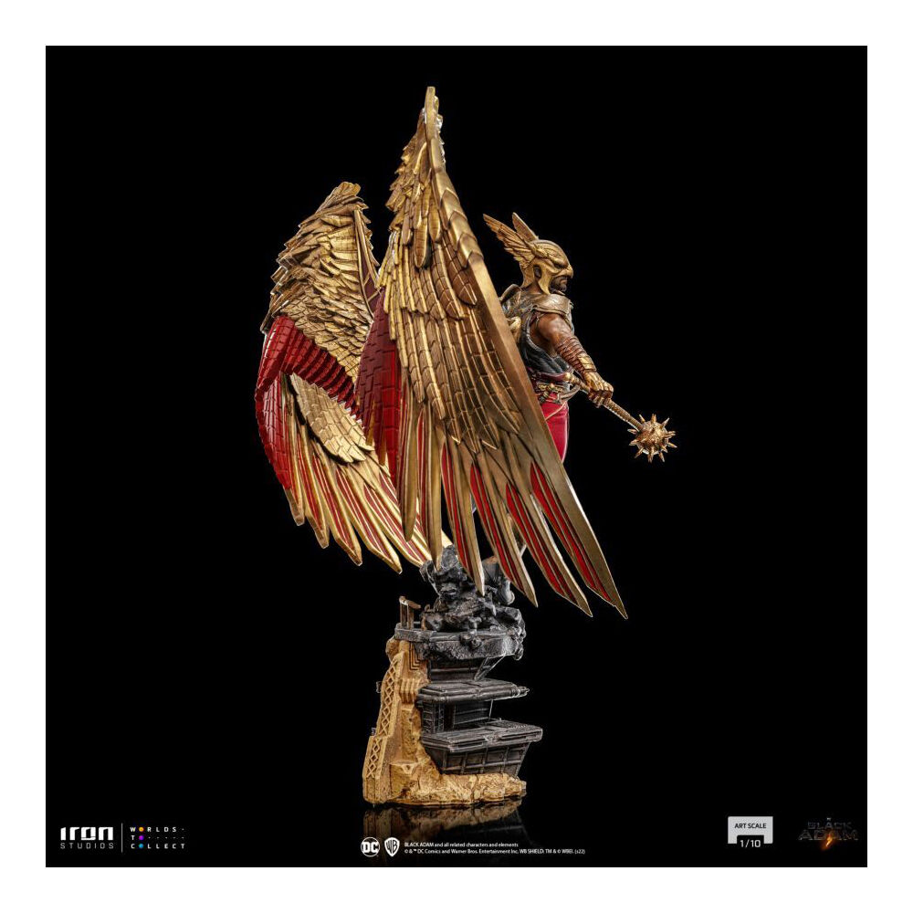Black Adam 36x34x20cm Hawkman 1:10 Scale Statue Collectable