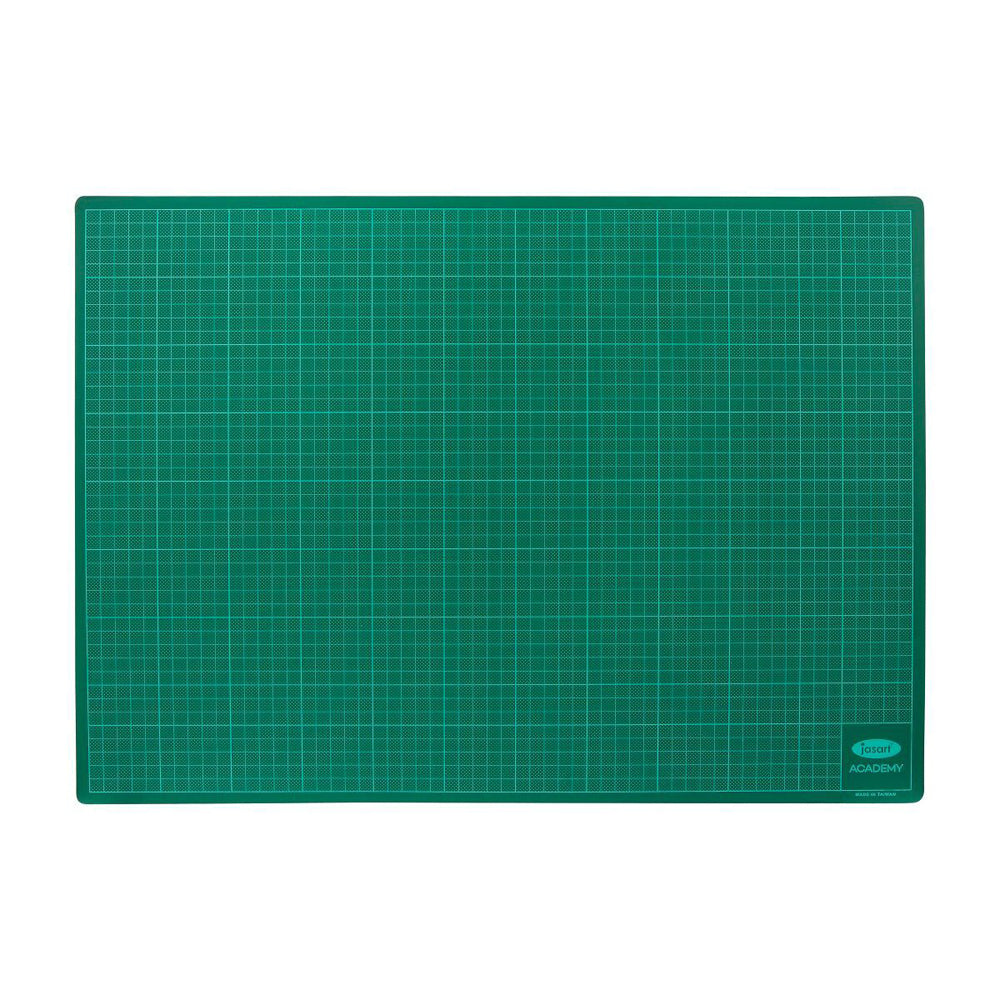 Jasart Academy Double Sided A2 Cutting Mat 45x60cm - Green