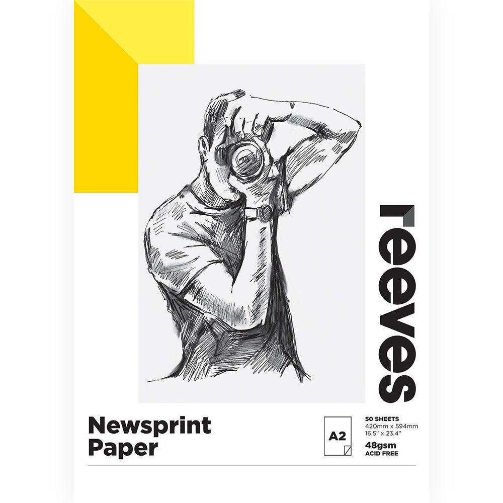 Reeves 48gsm 50 Sheets A2 Premium High Quality Craft Paper