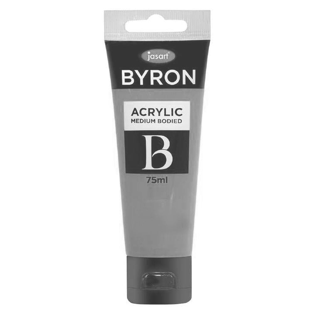 10PK Jasart Byron 75ml Acrylic Paint Tube Art/Craft - Raw Umber