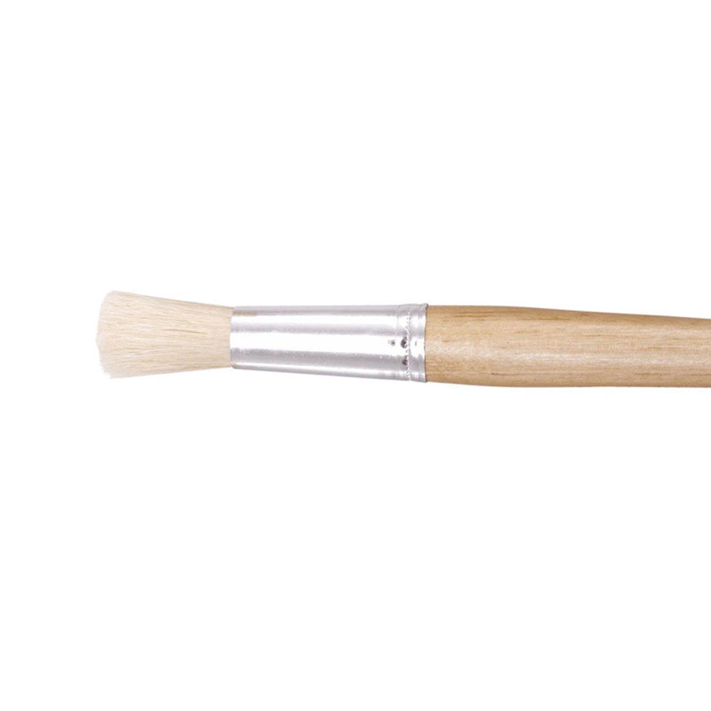 12PK Jasart Hog Bristle Series 582 Round Brush - Size 9