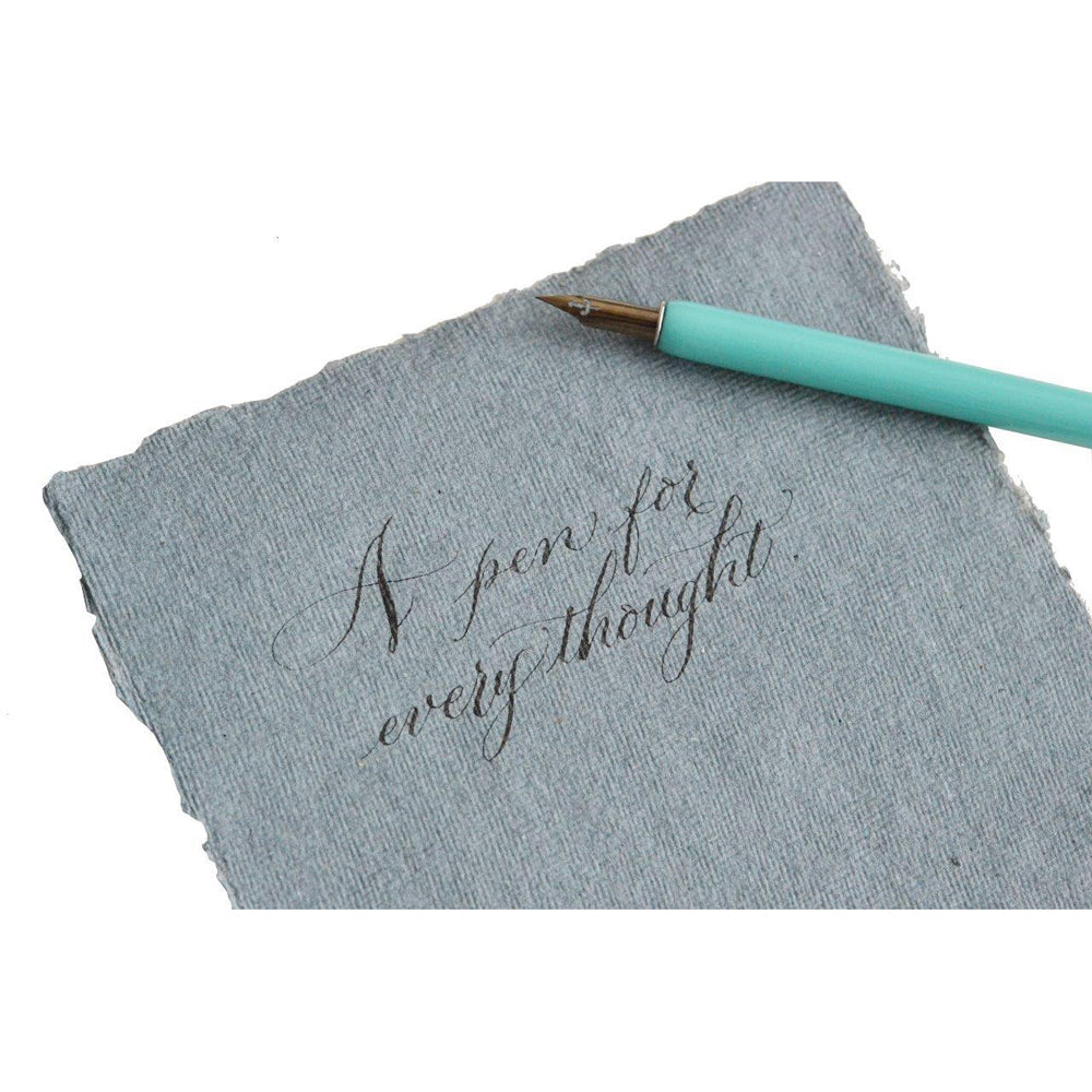 Manuscript Modern Calligraphy Oblique Navy Set Arts And Craft Drawing