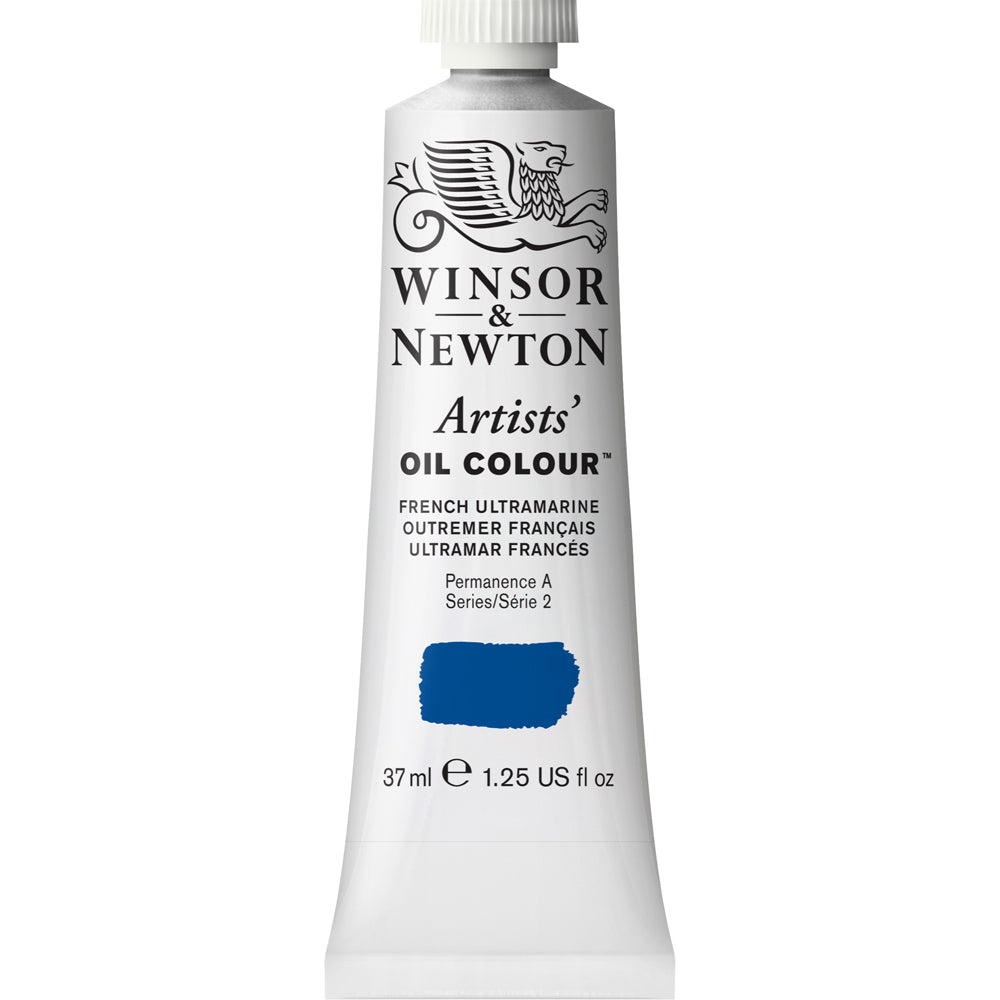 Winsor & Newton Artists Oil Colour 37ml Paint Tube French Ultramarine S2