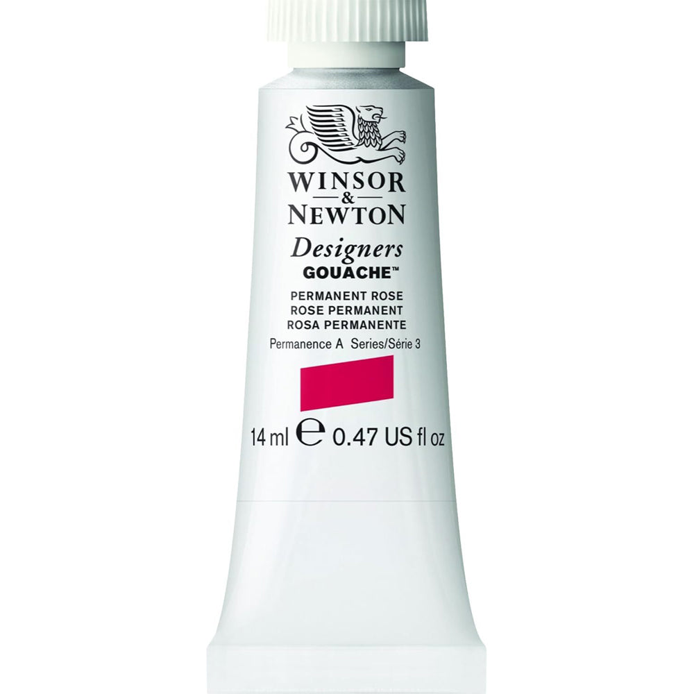 2PK Winsor And Newton 37ml Designers' Gouache  Zinc White S1