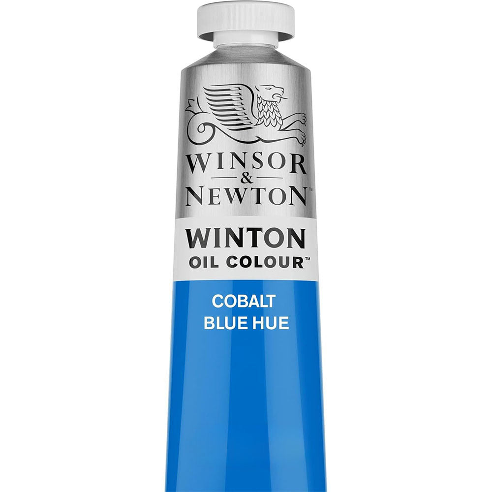 2PK Winsor & Newton 200ml Winton Oil Colour Paint Tube Cobalt Blue Hue
