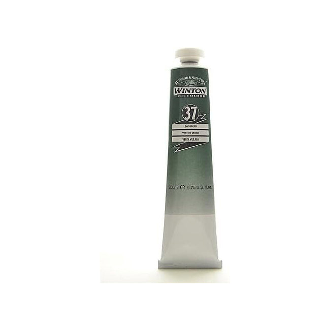 2PK Winsor & Newton 200ml Winton Oil Colour Paint Tube Sap Green