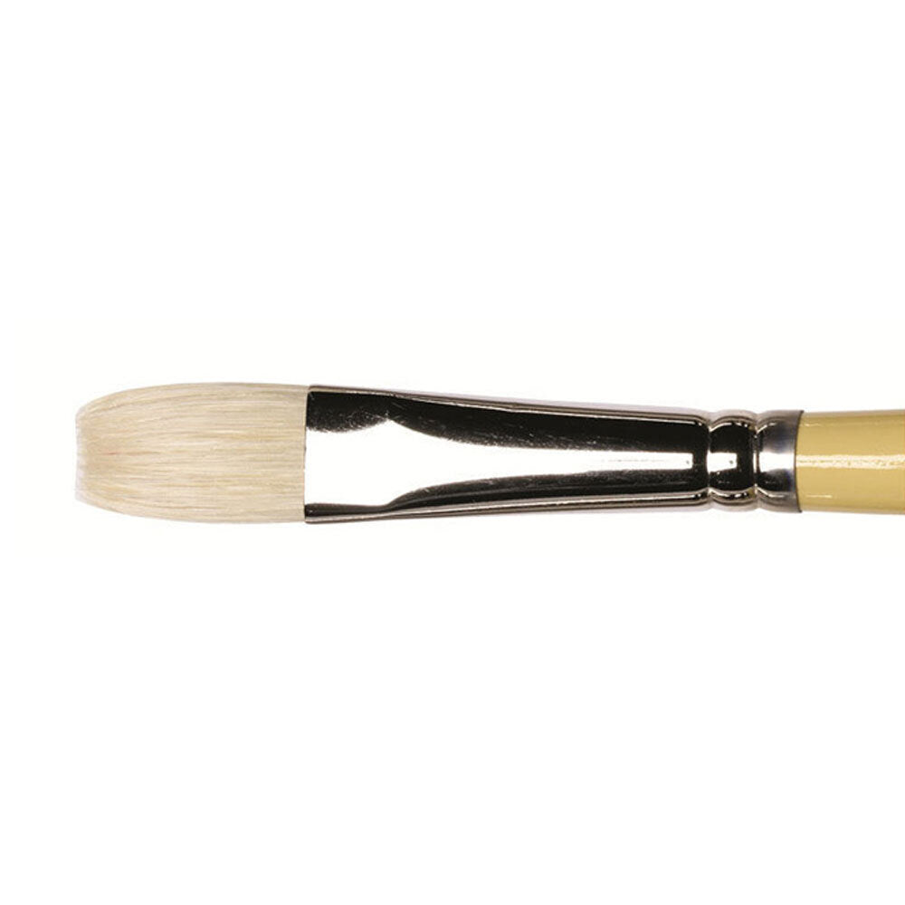 2PK Winsor & Newton Artists Hog Short Flat/Bright Paint Brush - Size 4