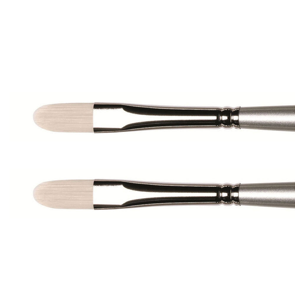 2PK Winsor & Newton AWMOC Artisan Long Handle Filbert Paint Brush - Size 4