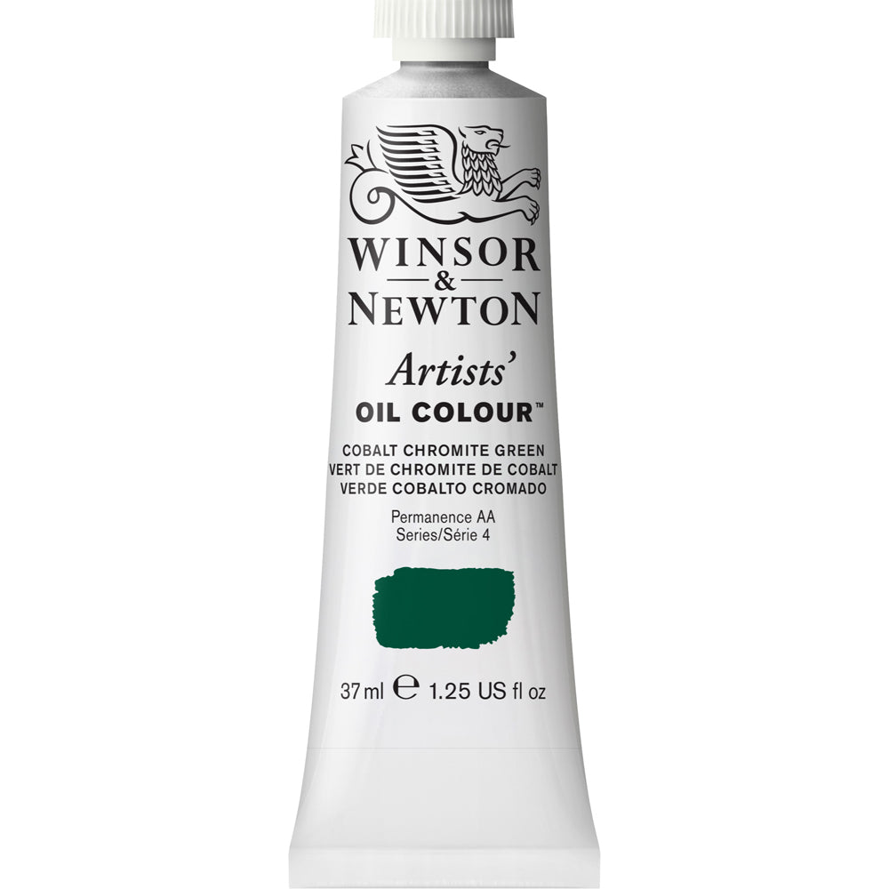Winsor & Newton Artists Oil Colour 37ml Paint Tube Cobalt Chromite Green S4