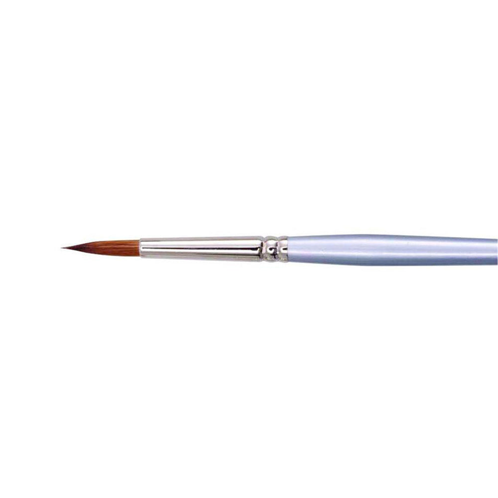 Jasart Red Sable Round Oil/Watercolour Brush - Size 8