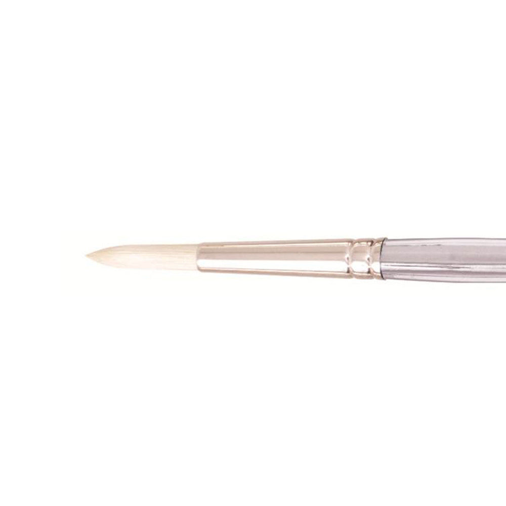 2PK Jasart Interlocking Hog Bristle Round Brush - Size 8