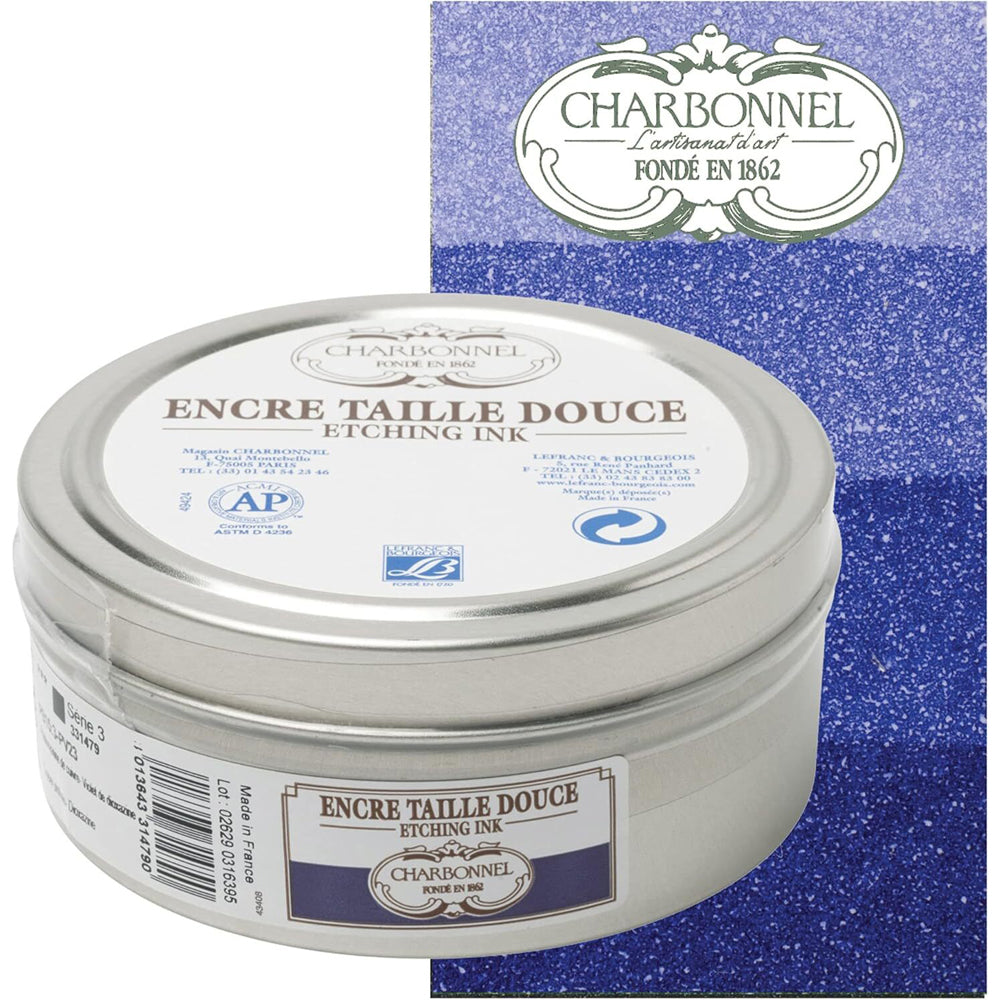 Charbonnel 200ml Etching Ink Tin Series 3 - Orient Blue