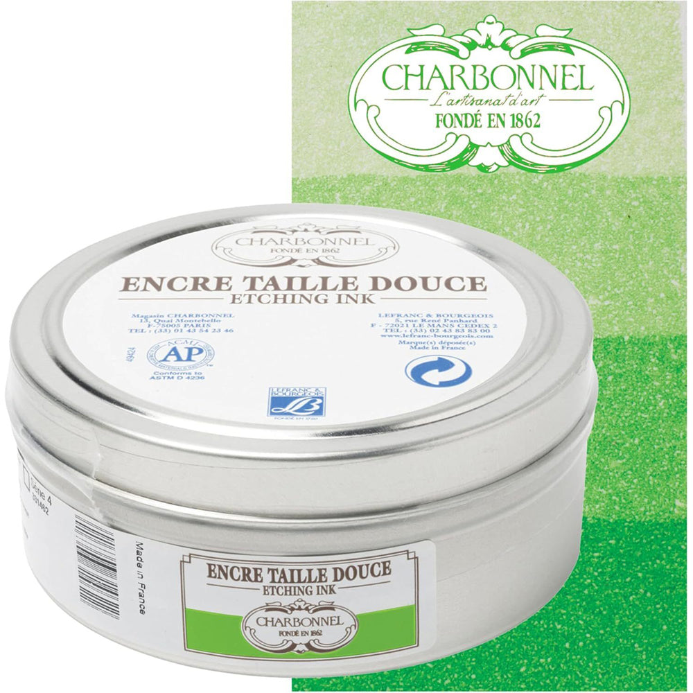 Charbonnel 200ml Etching Ink Tin Series 4 - Spring Green