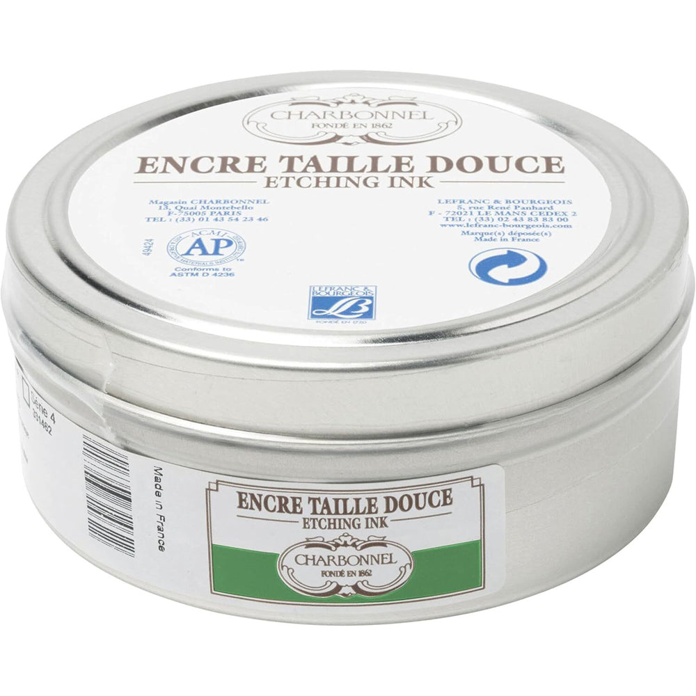 Charbonnel 200ml Etching Ink Tin Series 6 - Permanent Green