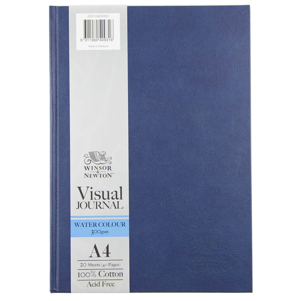2PK Winsor And Newton Hardbound Water Colour Visual Journal A4