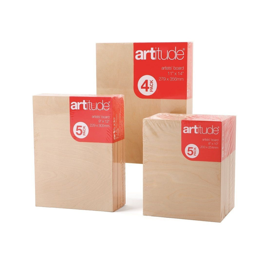 2pc Artitude Board Thin 18x24" Art/Painting Accessory