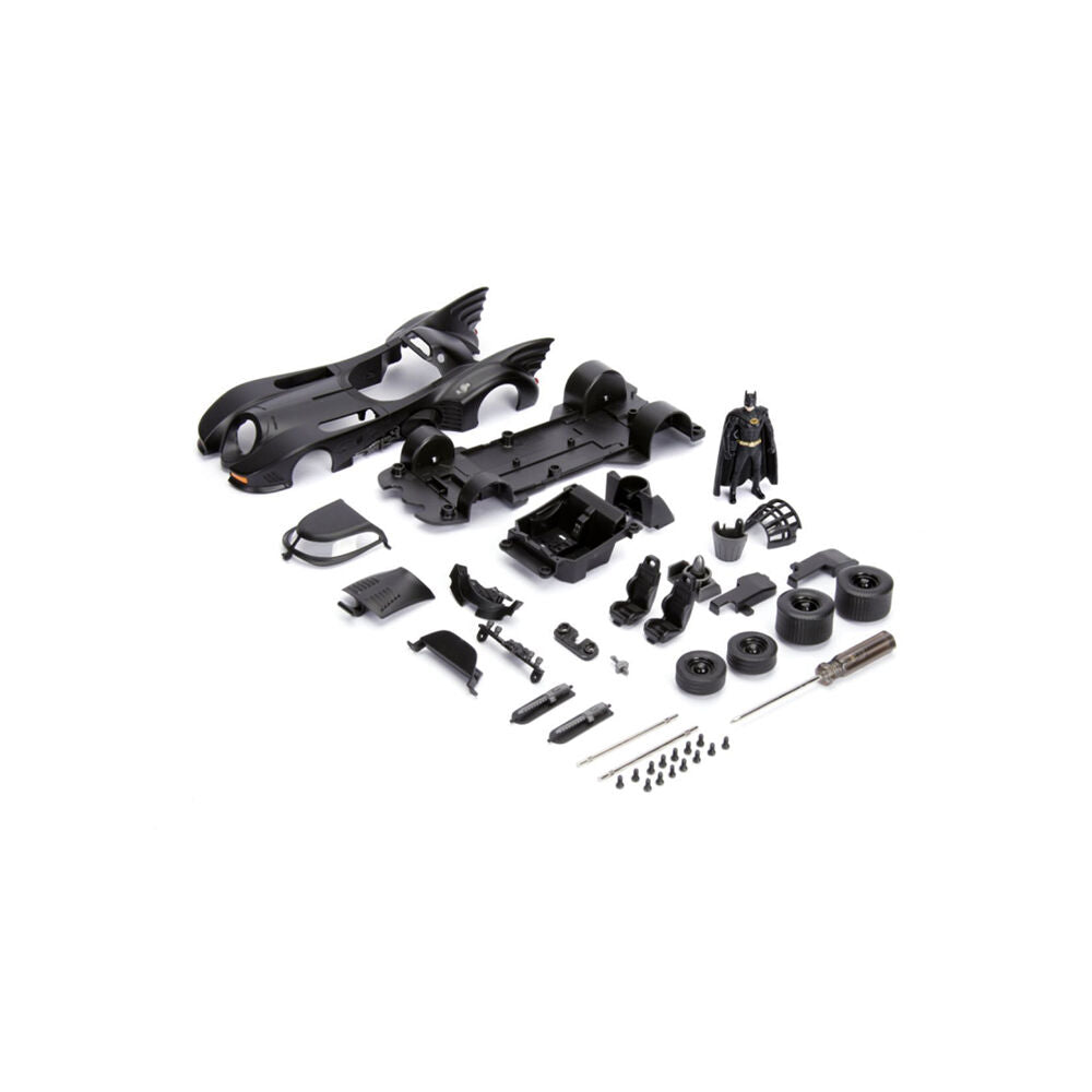 Batman (1989) Batmobile W/batman 1:24 Diecast Model Kit Toy
