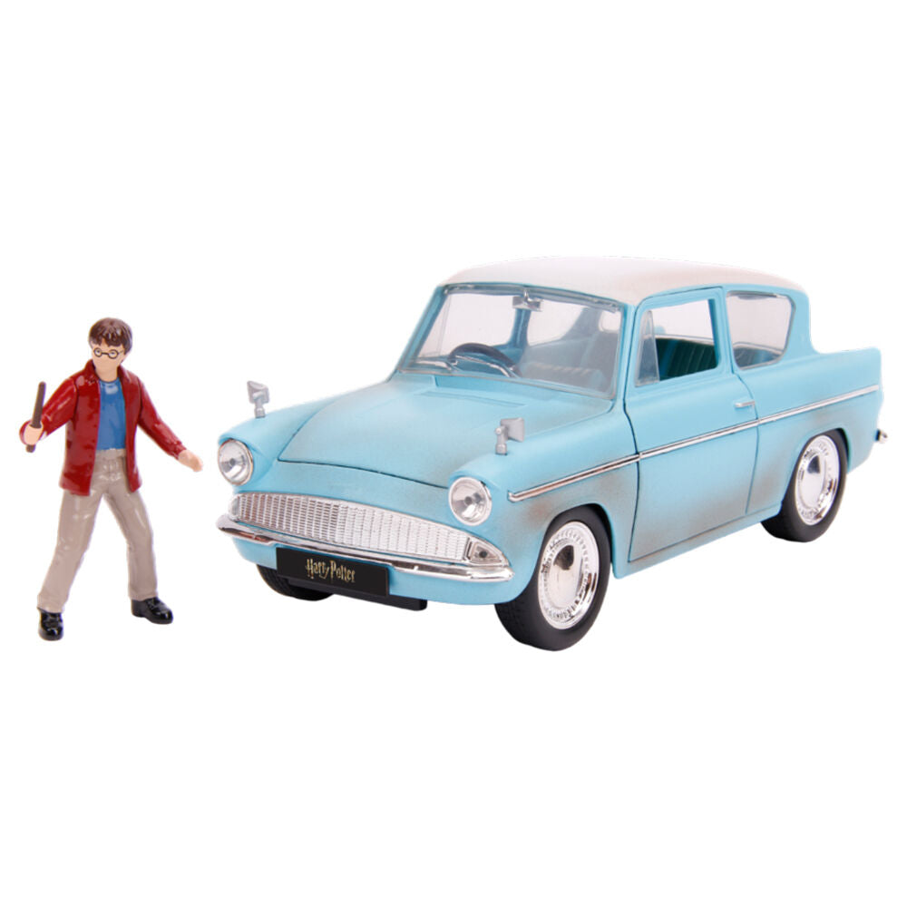 Harry Potter 1959 Ford Anglia 1:24 Hollywood Ride Diecast Vehicle Toy