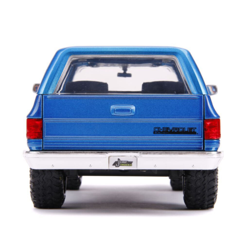 Just Trucks 1980 Chevy K5 Blazer Blue 1:24 Scale Diecast Vehicle Car
