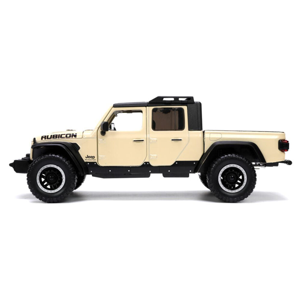 Just Trucks 2020 Jeep Gladiator 1:24 Scale Diecast Vehicle Car Figure Beige