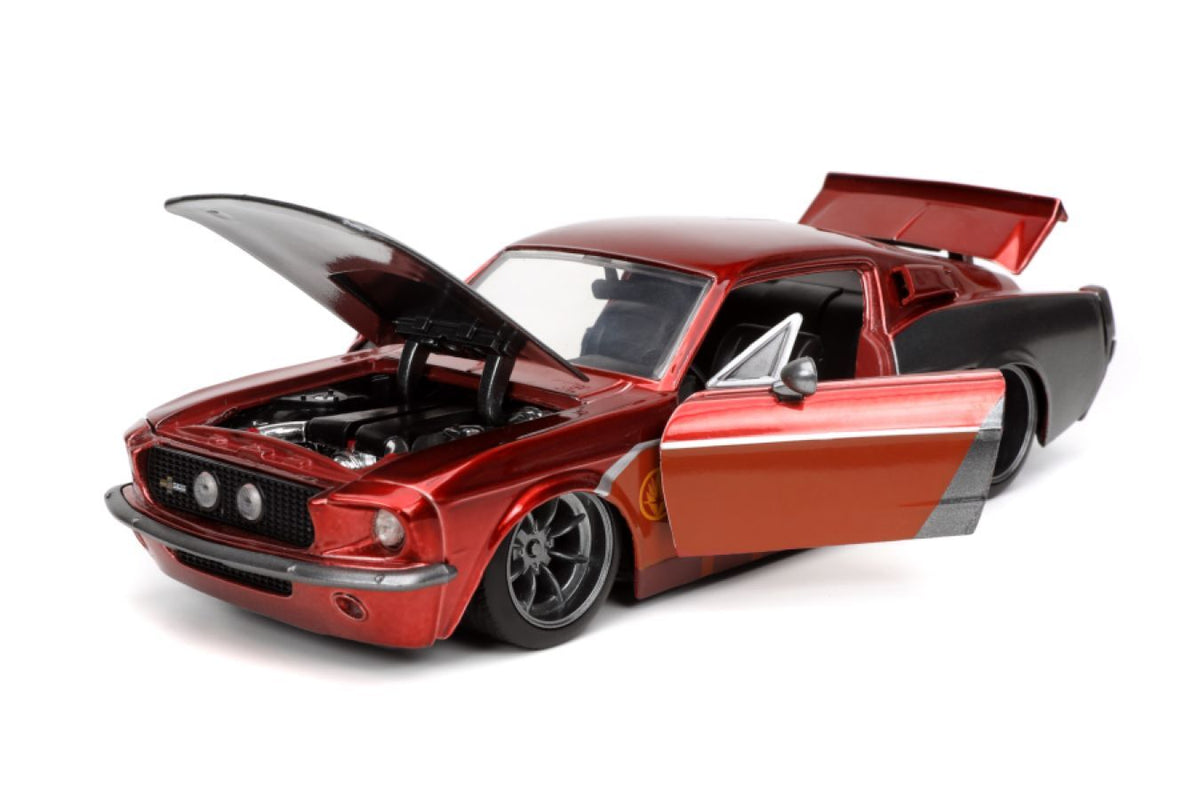 Guardians of the Galaxy Star-Lord w/ 1967 Shelby GT500 1:24 Scale Die-Cast Toy