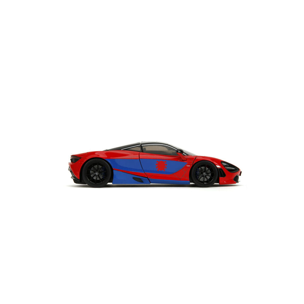 Spider-Man Spider-Man w/ McLaren 720S 1:24 Scale Die-Cast Vehicle Toy