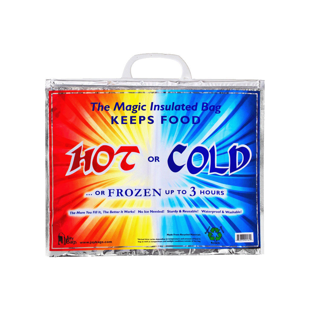 5PK Jay Bags Hot & Cold Magic Insulated Food Bag Large  Cooler
