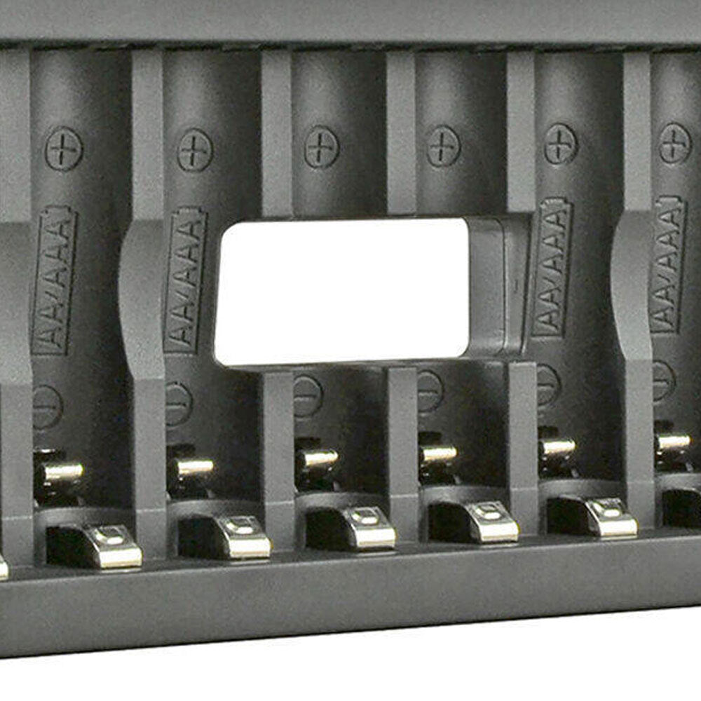 Jupio 8-Slot Octo Fast Charger For AA & AAA Batteries