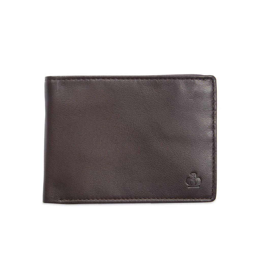 Jeff Banks Mens Formal/Casual Genuine Leather Wallet - Brown