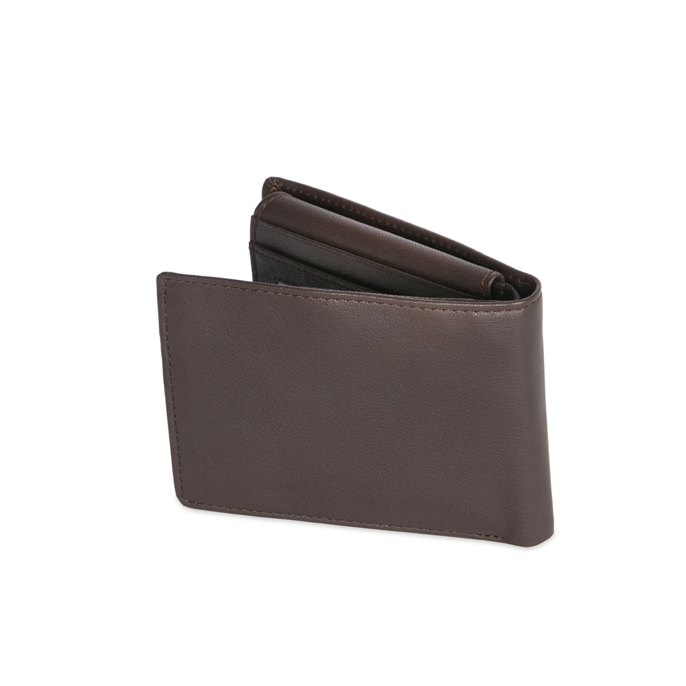 Jeff Banks Mens Formal/Casual Genuine Leather Wallet - Brown