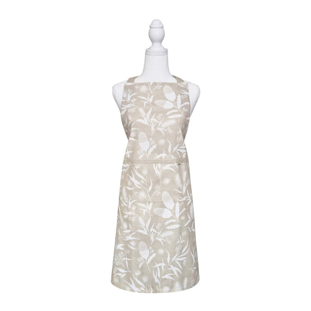 J.Elliot Home Bindi 83x68cm Cotton Apron - Grey Beige