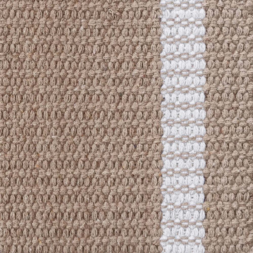 4PK J.Elliot Home Conner 33x48cm Jute Placemat - Ivory