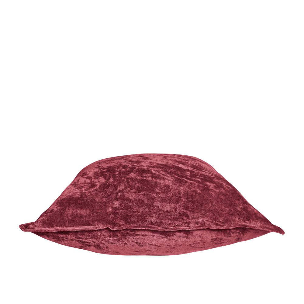 J. Elliot Home Veronica Cotton Velvet Cushion 50x50cm Grape