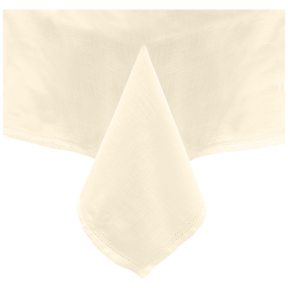 J.Elliot Home 100% Cotton Simon Tablecloth 150x300x0.2cm Cream