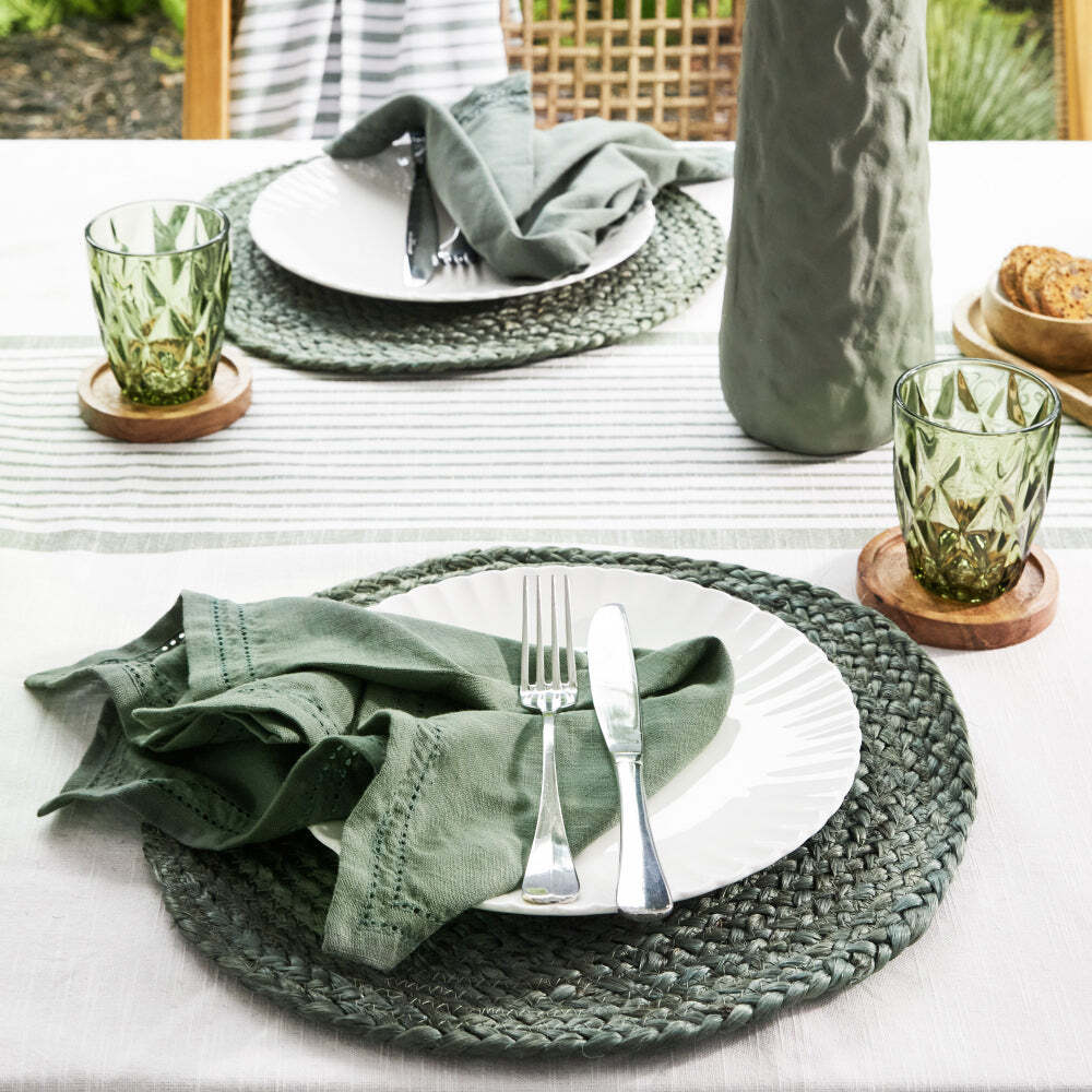 4pc J.Elliot Home Simon Dinnerware Napkin 45x45cm Forest