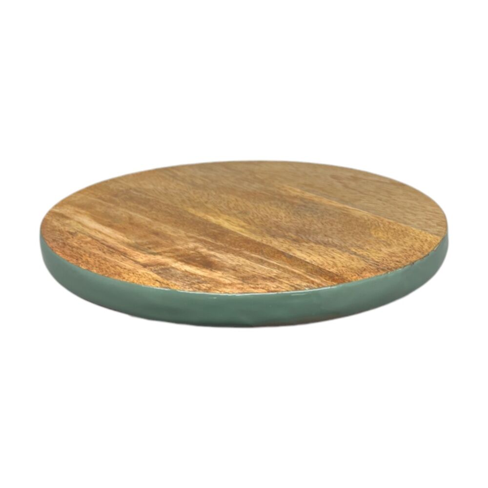 2PK J.Elliot Home Corinne Wooden Trivet 20x20x1.5cm Green & Natural