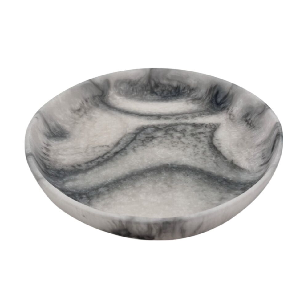 J.Elliot Home Orion Oval Serving Tray 31.2x24x3.4cm Grey Stone Matt