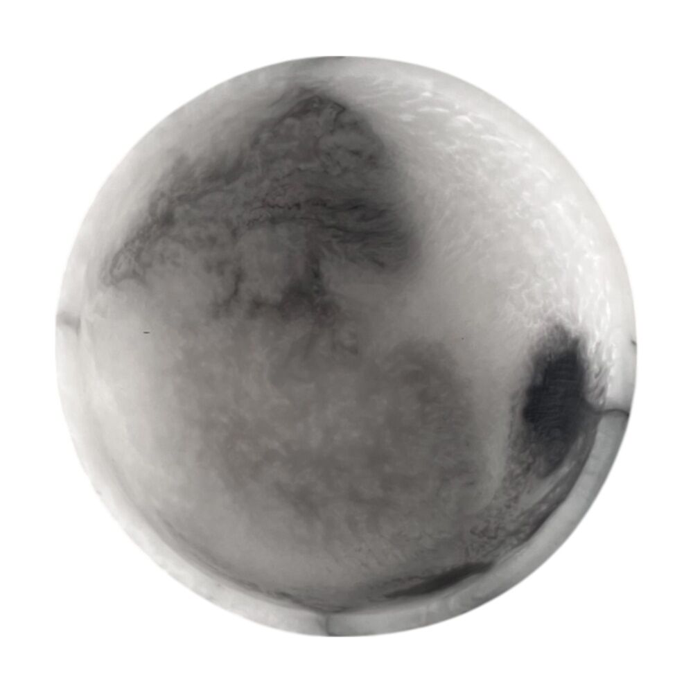8PK J.Elliot Home Orion Resin Small Bowl 11x11x5cm Grey Stone Matt