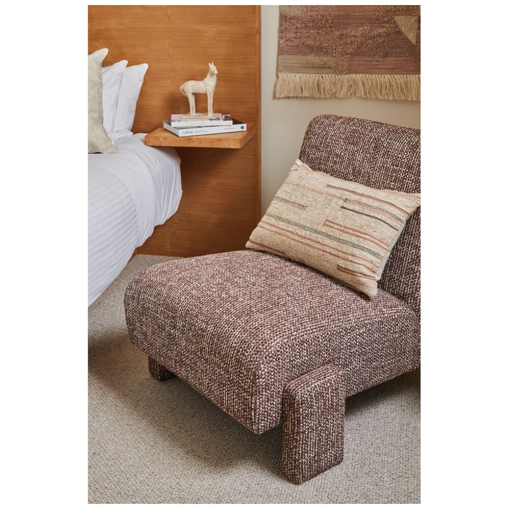 2PK J.Elliot Home Makena Cushion Pillow Household Decor 35x55x0.7cm Natural & Brown
