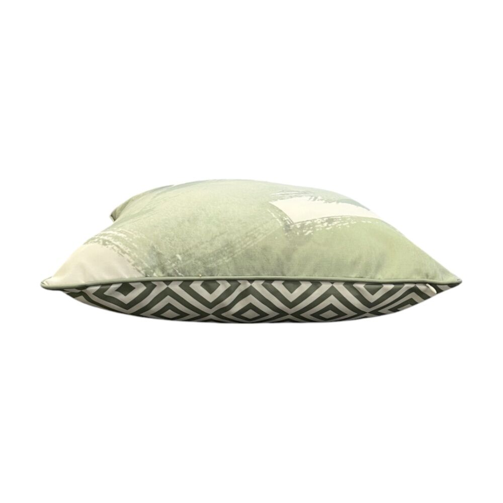 J.Elliot Home Canvas Outdoor Cushion Pillow Household Decor 50x50x12cm Olive