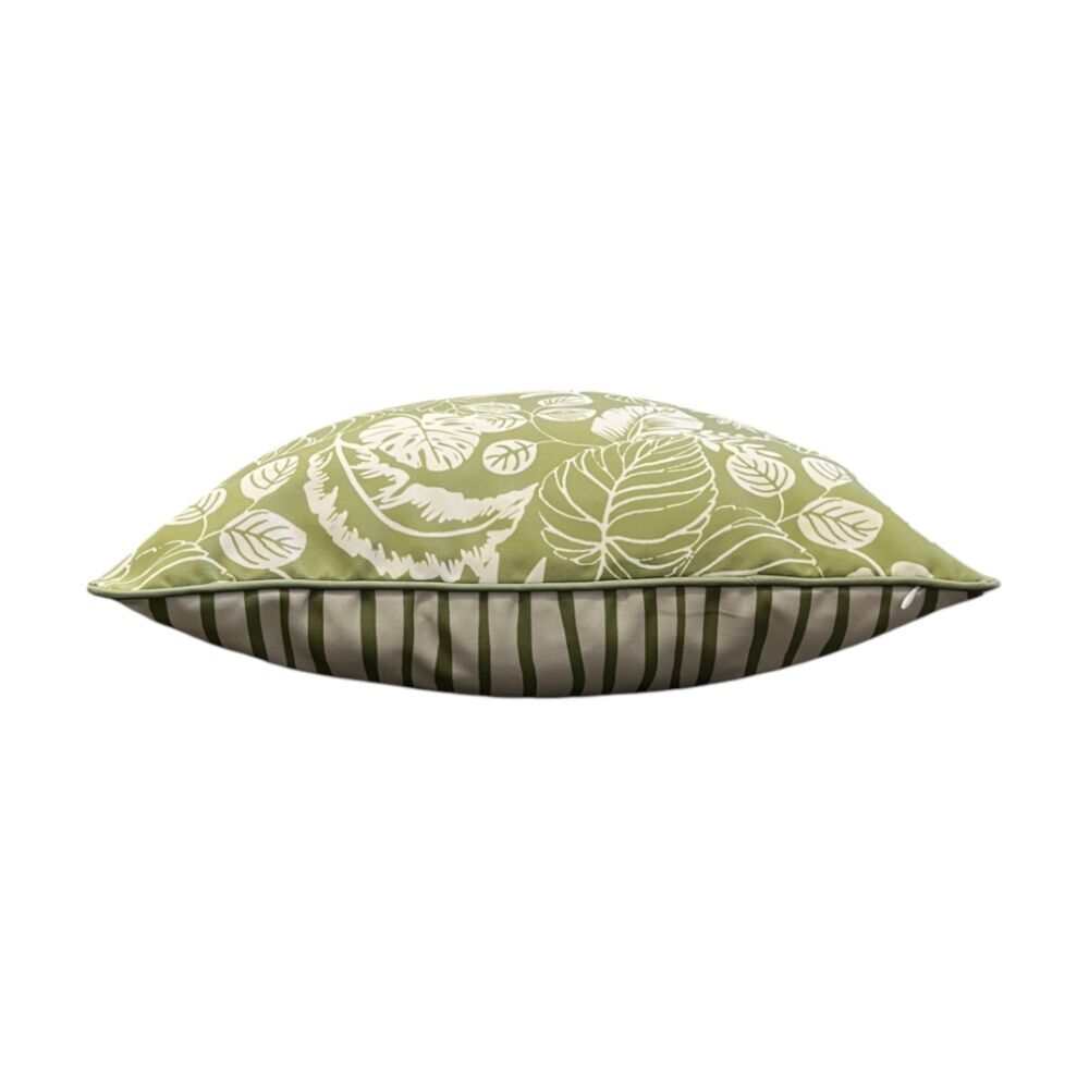 2PK J.Elliot Home Tiana Outdoor Cushion Pillow Household Decor 50x50x12cm Olive