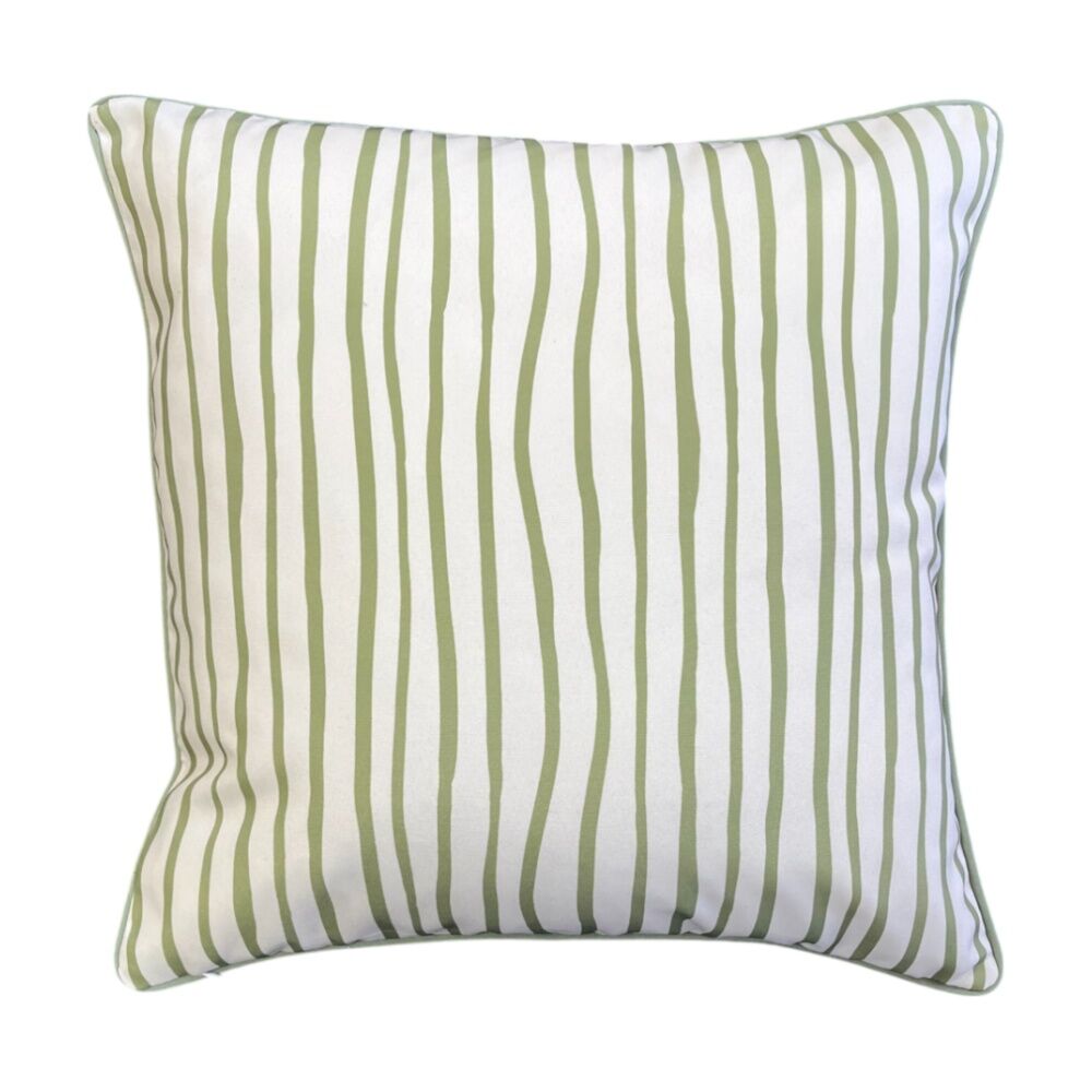 2PK J.Elliot Home Tiana Outdoor Cushion Pillow Household Decor 50x50x12cm Olive