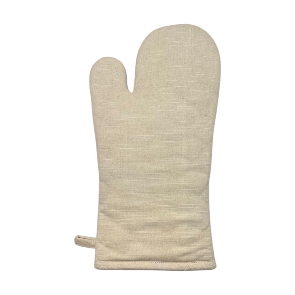 2x 2pc J.Elliot Home Joya Oven Mitt Kitchen Accessory 19x35x2cm Beige