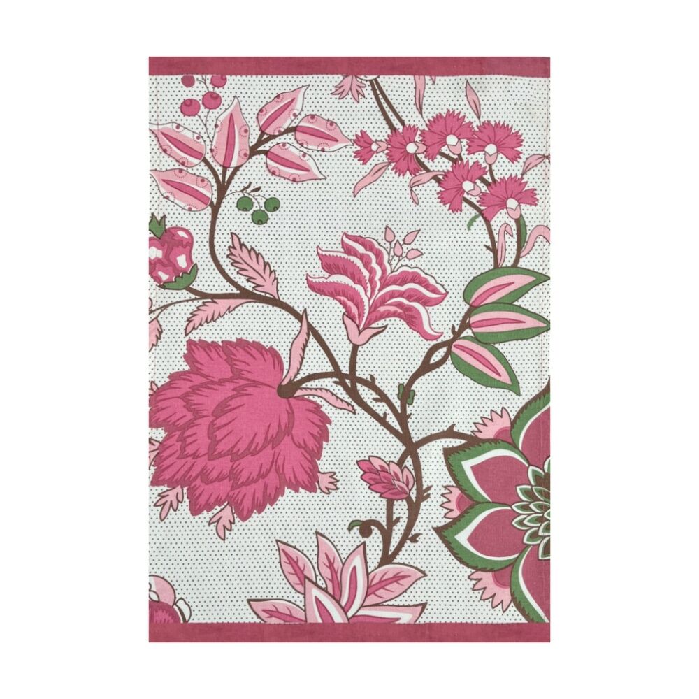 20pc J.Elliot Home Geobloom Tea Towels 50x70x0.2cm Multi Colour Assorted