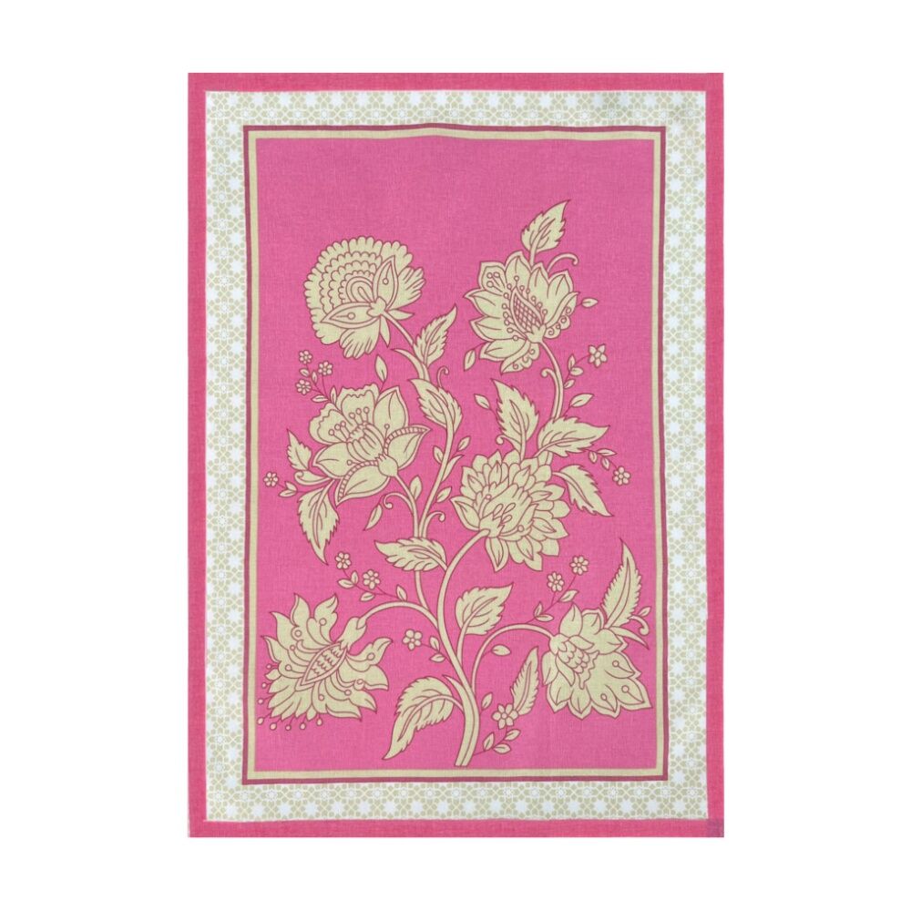 20pc J.Elliot Home Geobloom Tea Towels 50x70x0.2cm Multi Colour Assorted