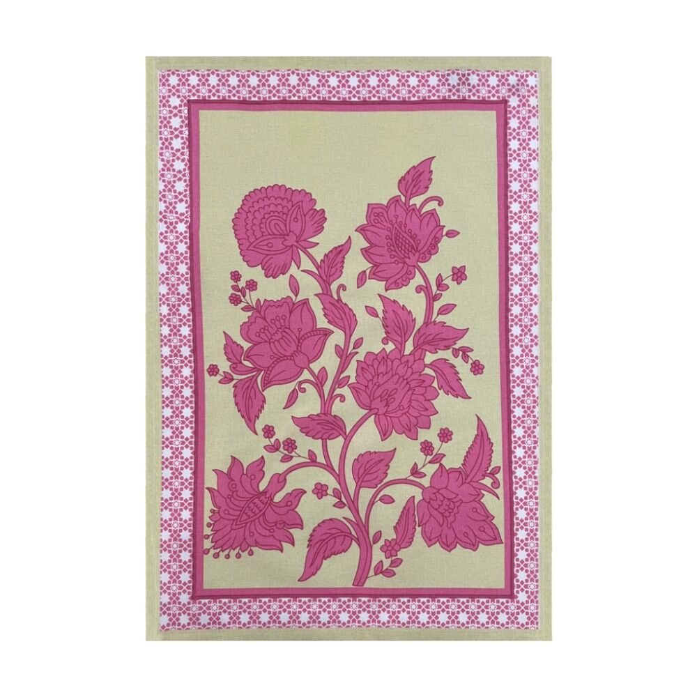 20pc J.Elliot Home Geobloom Tea Towels 50x70x0.2cm Multi Colour Assorted